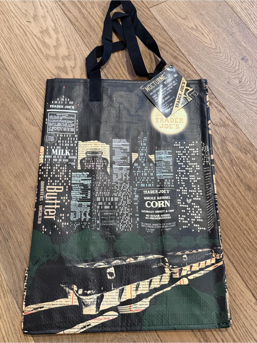 Trader Joe’s RARE Nocturne Reusable Tote Bag